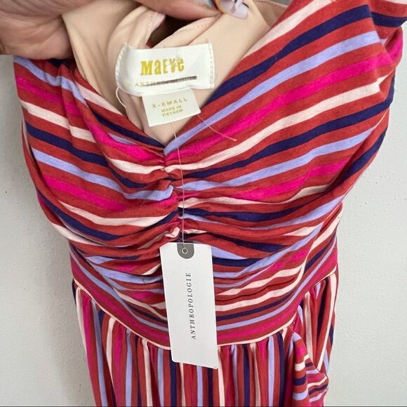 Revolve Anthropologie Maeve Gabriela Ruffled Maxi Dress - Picture 8 of 13